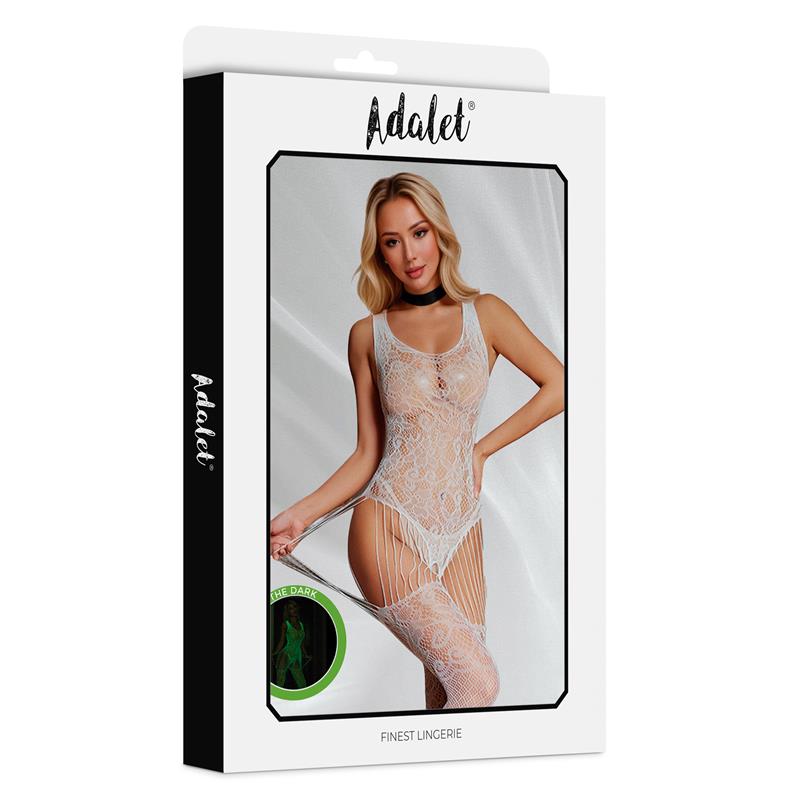 Beatrice Bodystocking Brilla en la Oscuridad Talla Unica