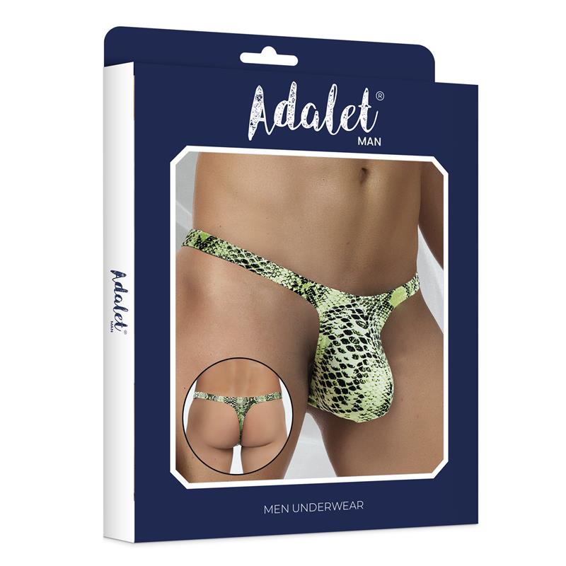 Maver Tanga Estampado de Serpiente
