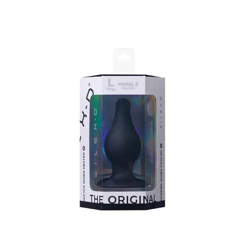 Plug Anal Model 2 Talla L Negro
