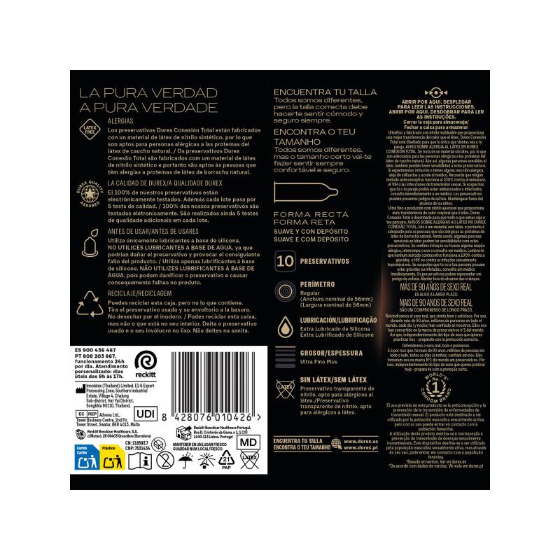 Preservativos Conexion Total 10 ud