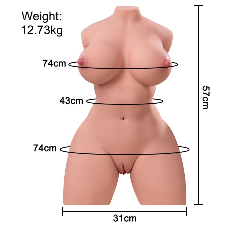 Alanna Torso con Thrusting Esqueleto Interno y APP 1273 kg