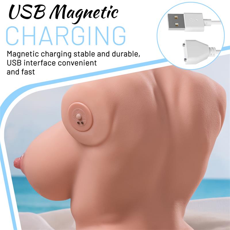 Alanna Torso con Thrusting Esqueleto Interno y APP 1273 kg