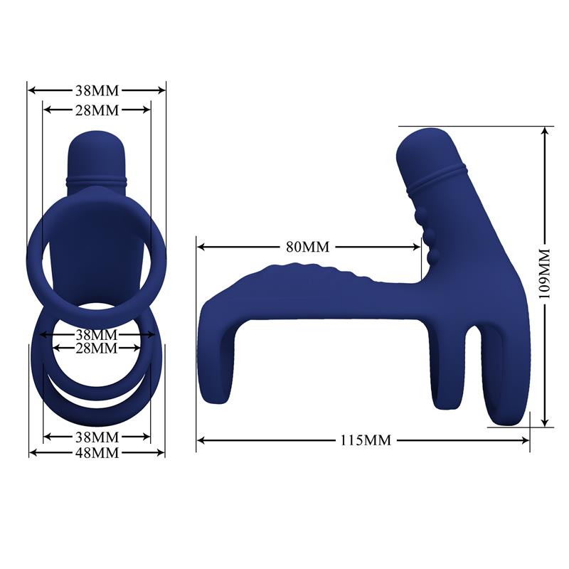 Anillo para el Pene con Vibracion