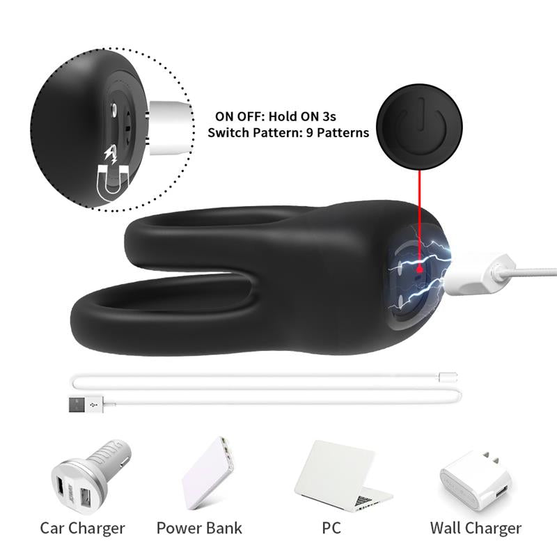 Anillo para el Pene con Vibracion