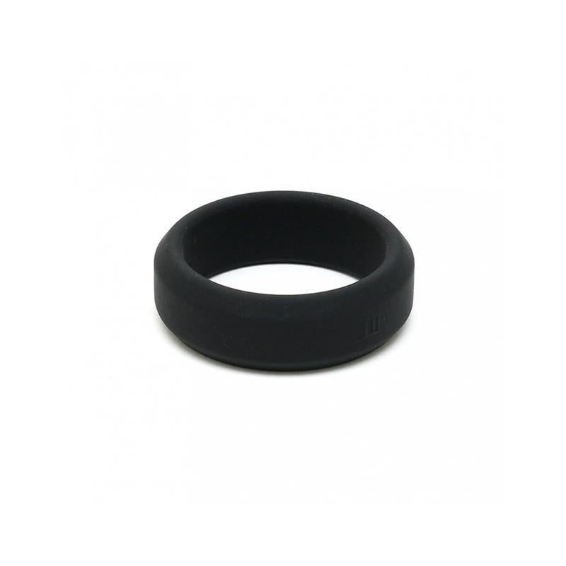 Anillo Pene Silicona Negro O 38 MM