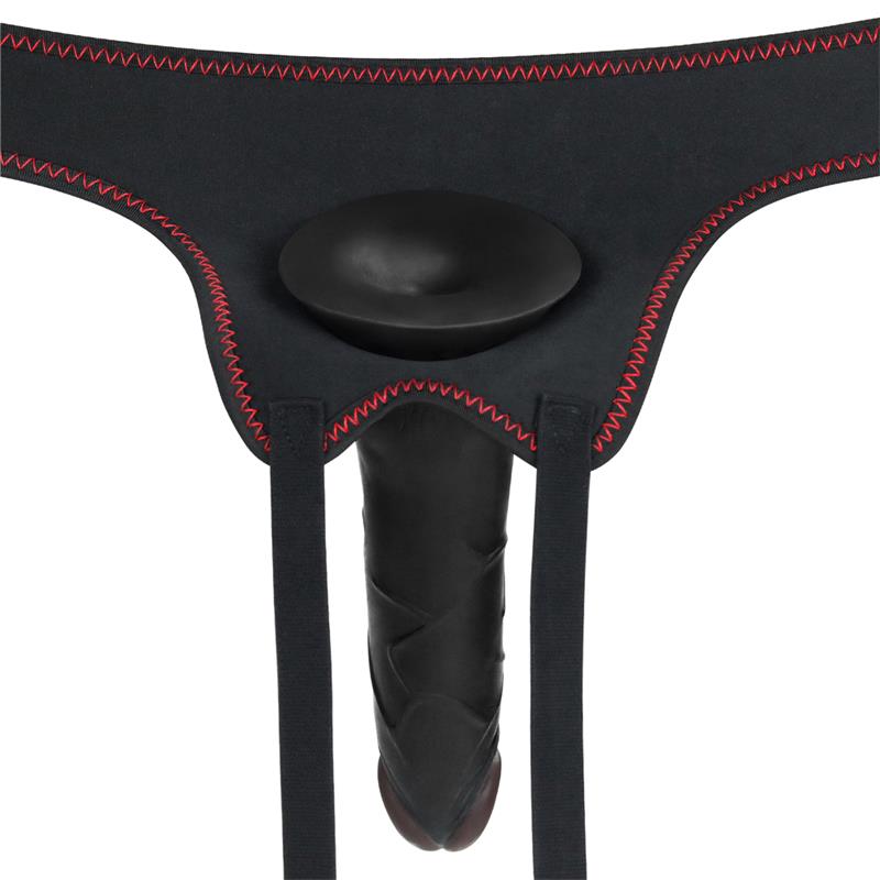 Arnes Ajustable con Dildo 10 Vibraciones 75