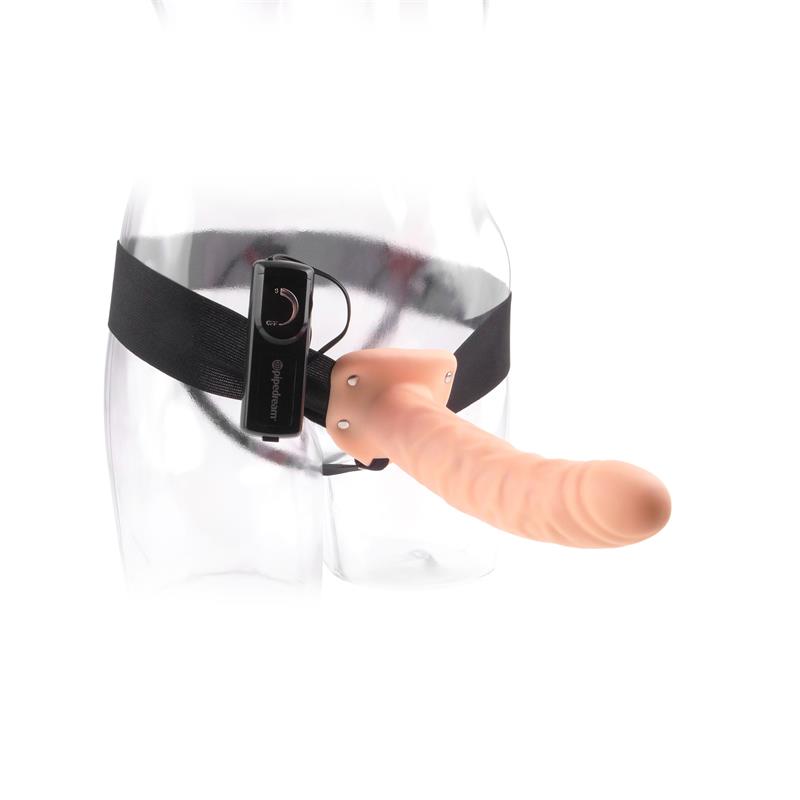 Arnes con Dildo Hueco y Vibracion 8