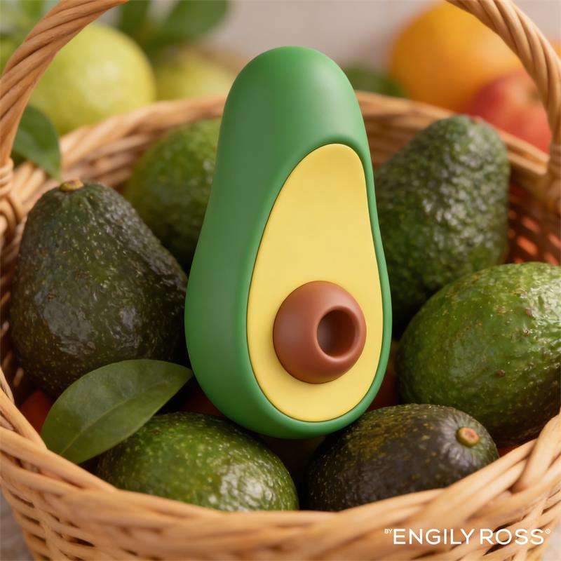 Avocado Estimulador de Clitoris con Succion