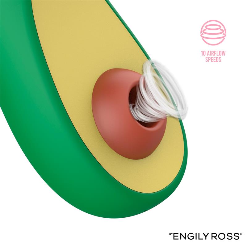Avocado Estimulador de Clitoris con Succion