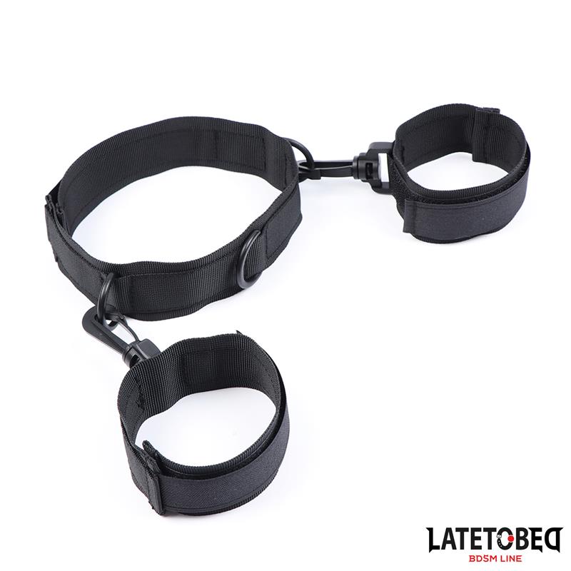 Collar con Esposas Nylon Talla Unica