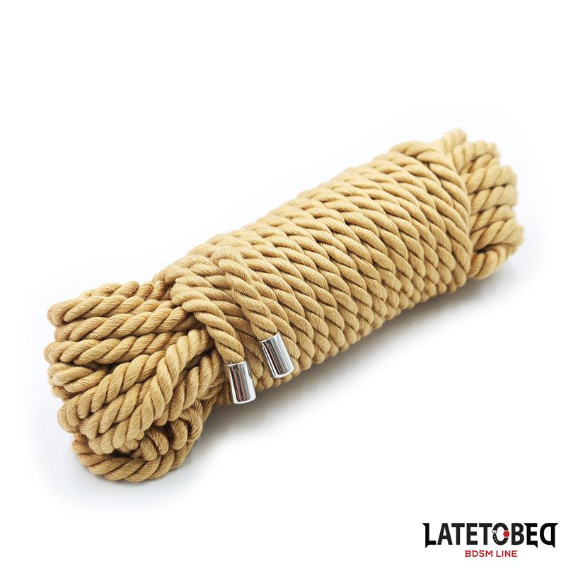 Cuerda de Bondage Detalles Metalicos 10m