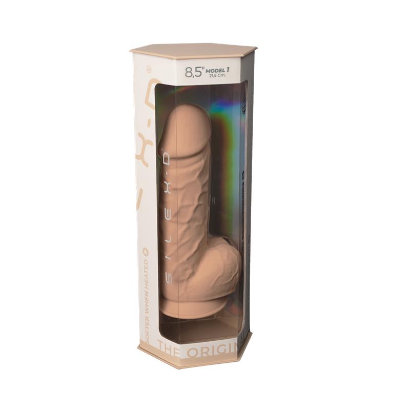 Dildo Dual Density Silicone Mod 1 85