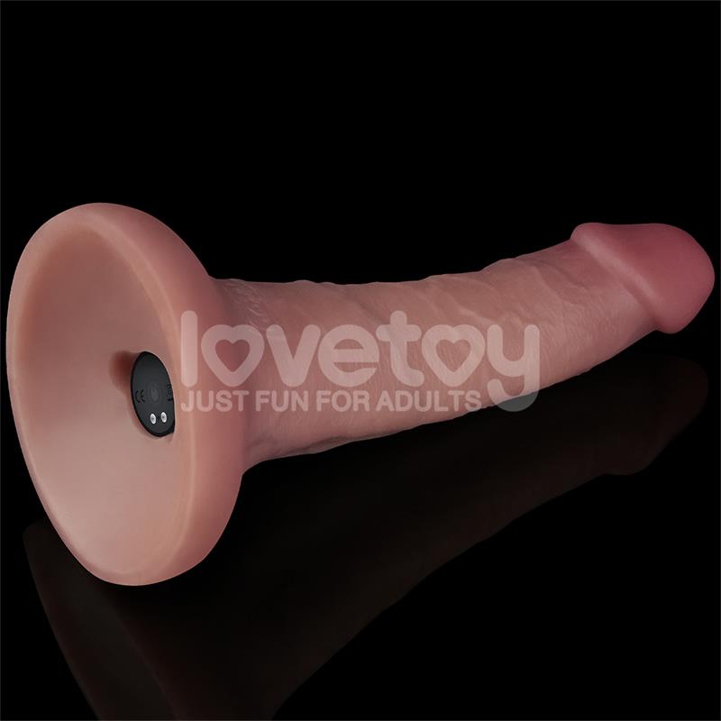 Dildo Dual Layer con Vibracion 6