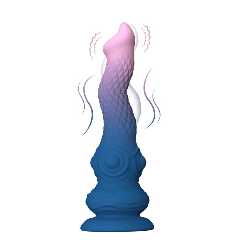 Dildo Fantasia Vibracion Oscilacion y Ventosa 233 cm