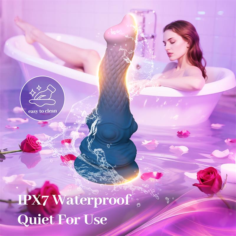 Dildo Fantasia Vibracion Oscilacion y Ventosa 233 cm