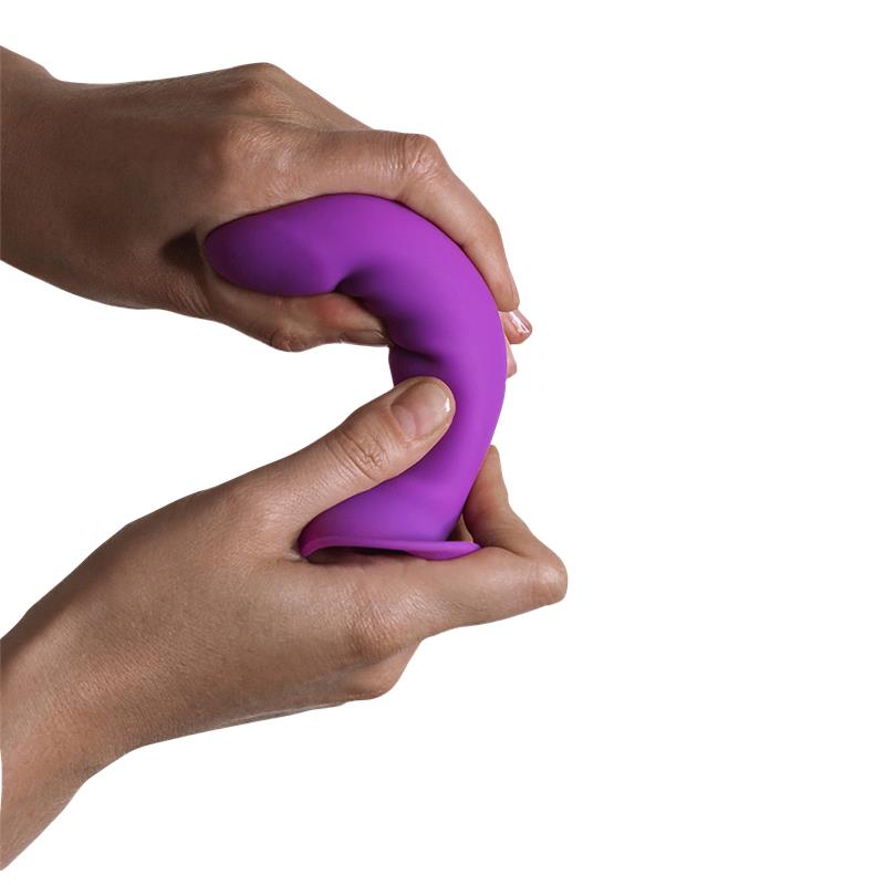 Dildo Hitsens 6 Doble Densidad Purpura