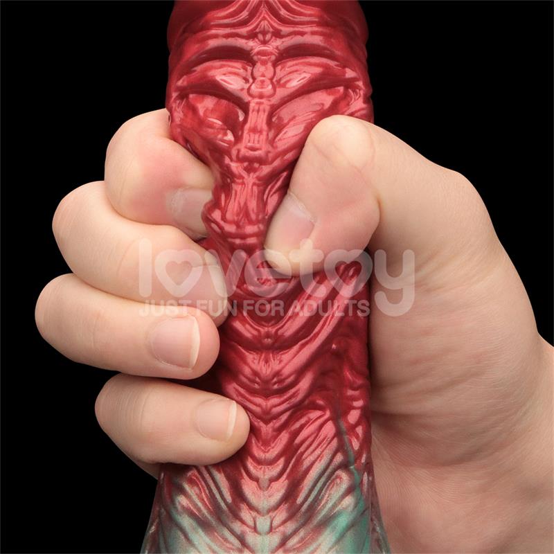 Dildo Inflable Silicona Dual Density 8