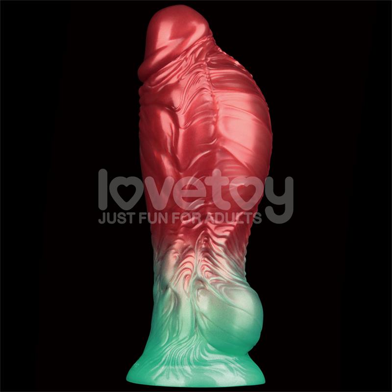 Dildo Inflable Silicona Dual Density 8