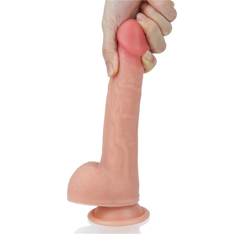 Dildo Nature 8 Silicona Liquida Natural