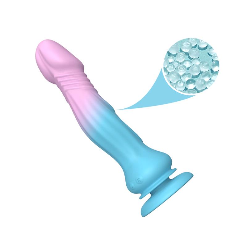 Dildo Vibrador con Thrusting y Ventosa 192 cm