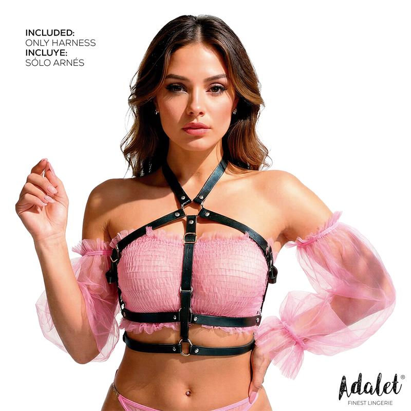 Elva Arnes de Pecho Cuero Vegano Talla Unica