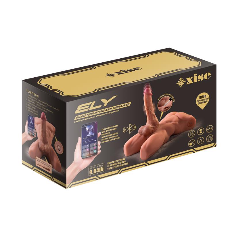 Ely Torso con Dildo Desmontable Thrusting y APP 41 kg