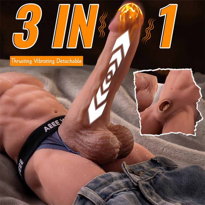 Ely Torso con Dildo Desmontable Thrusting y APP 41 kg
