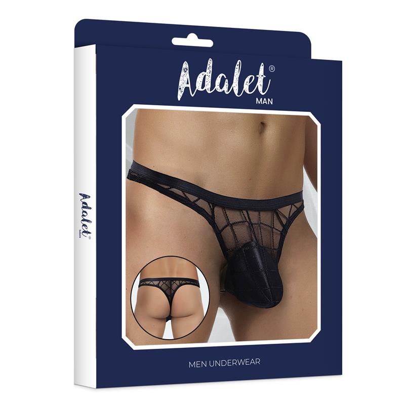 Enzo Tanga de Rejilla Negro