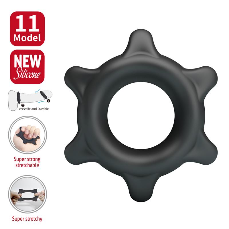 Ethaniel Anillo para el Pene Silicona Mod 11