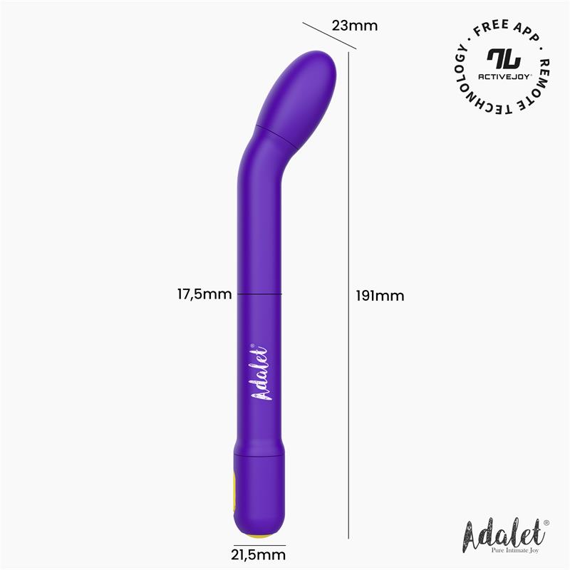 Gently Estimulador Punto G con APP Purpura