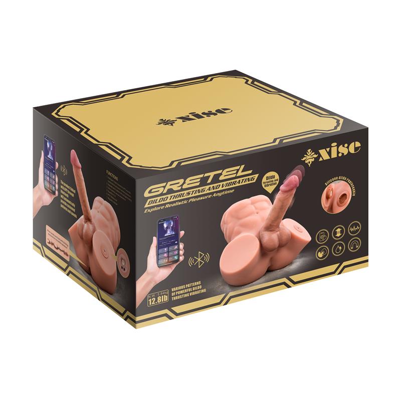 Gretel Semi Torso con Dildo Desmontable Thrusting y APP 6 kg