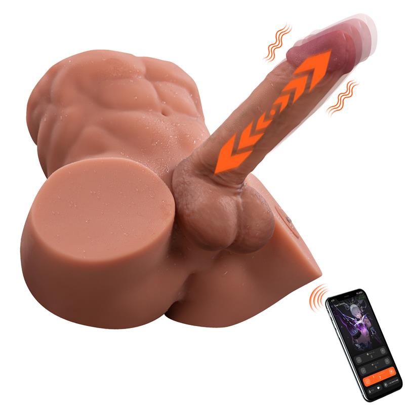 Gretel Semi Torso con Dildo Desmontable Thrusting y APP 6 kg