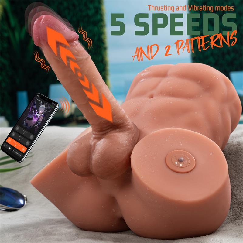 Gretel Semi Torso con Dildo Desmontable Thrusting y APP 6 kg