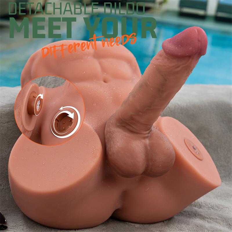 Gretel Semi Torso con Dildo Desmontable Thrusting y APP 6 kg