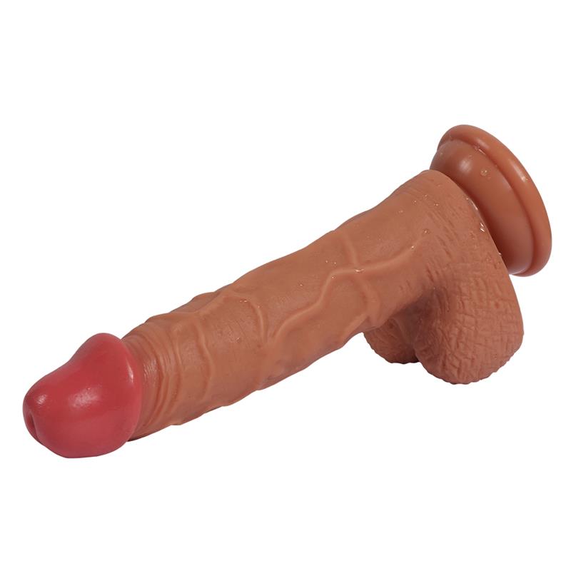 Hans Dildo Silicona Dual Layer 826