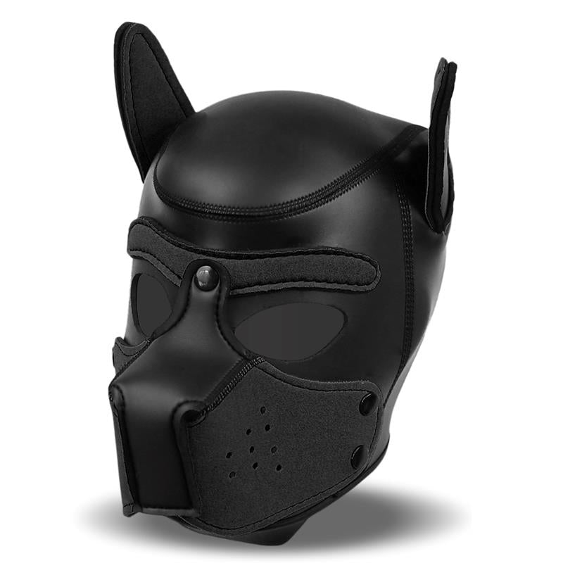 Hound Mascara de Perro Neopreno Hocico Extraible Negro Talla Unica