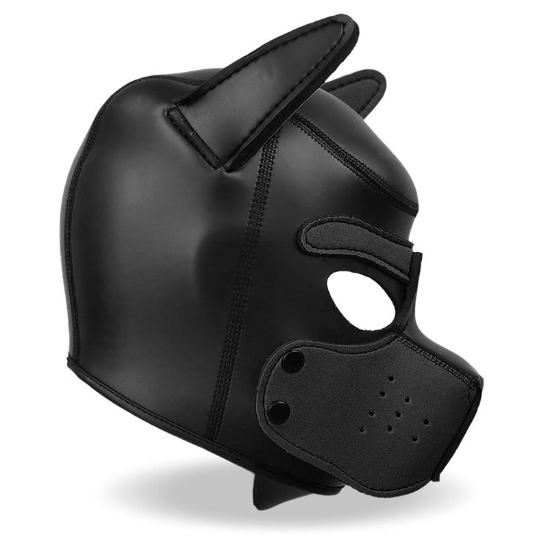 Hound Mascara de Perro Neopreno Hocico Extraible Negro Talla Unica