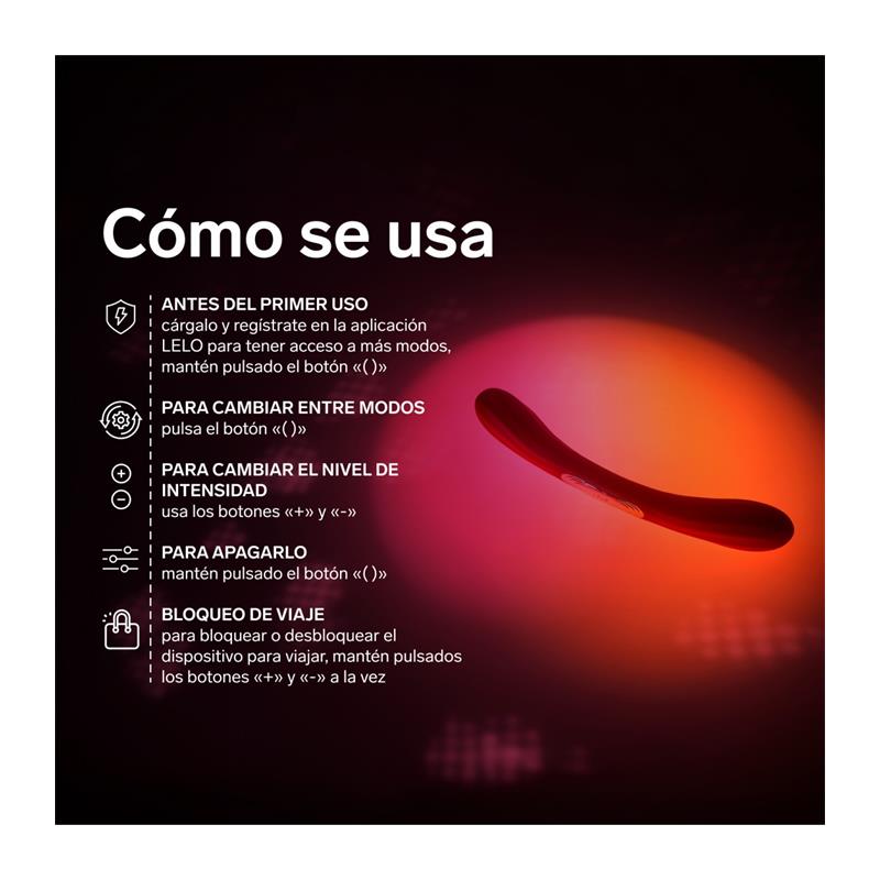 Juguete para Parejas Boomerang Coral Red