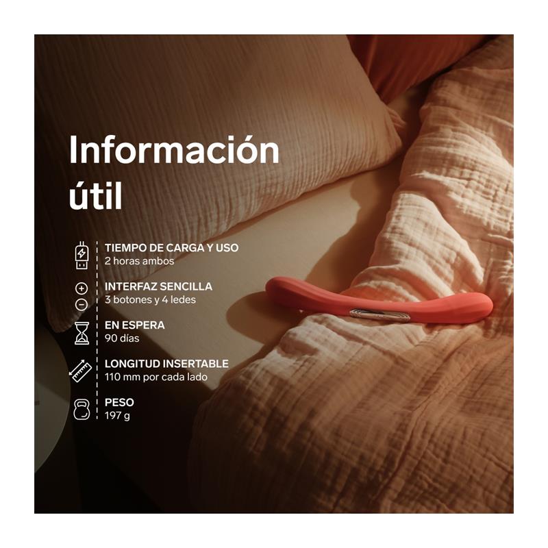 Juguete para Parejas Boomerang Coral Red