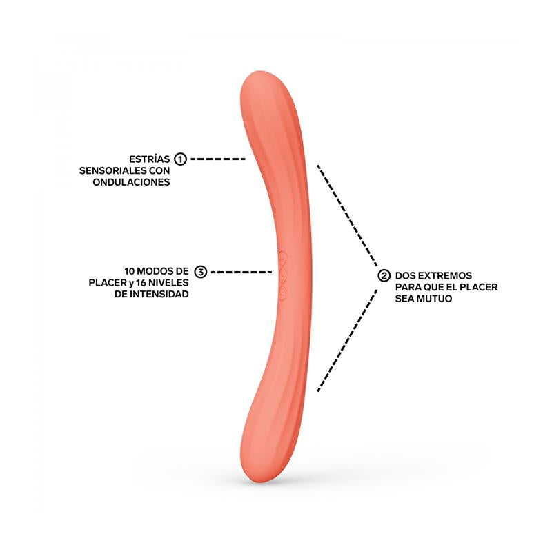 Juguete para Parejas Boomerang Coral Red