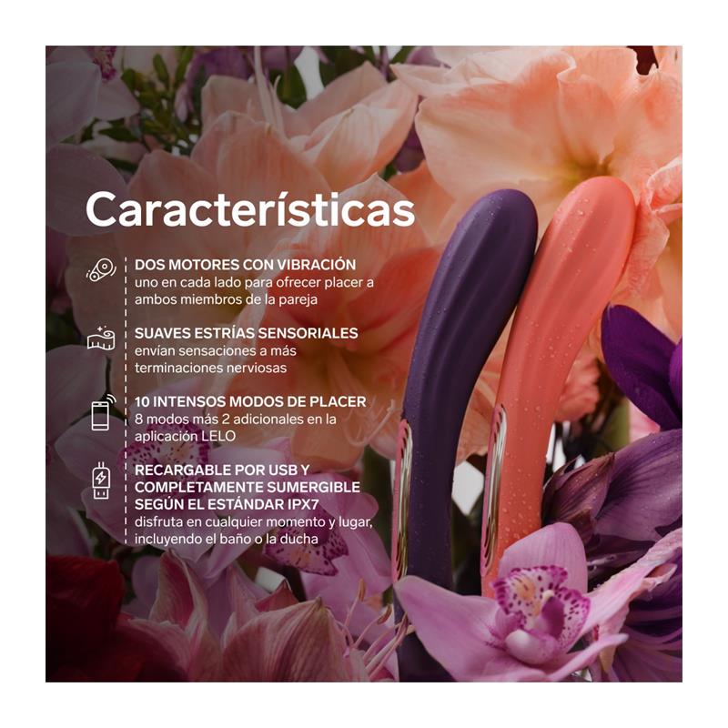 Juguete para Parejas Boomerang Coral Red
