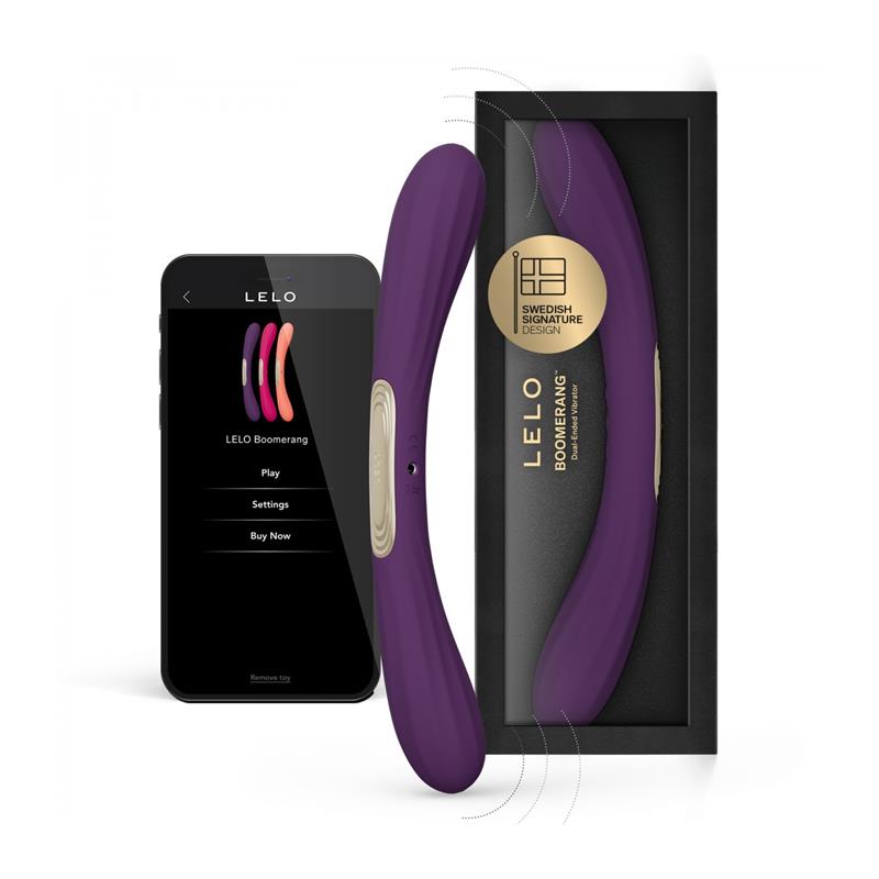 Juguete para Parejas Boomerang Purpura