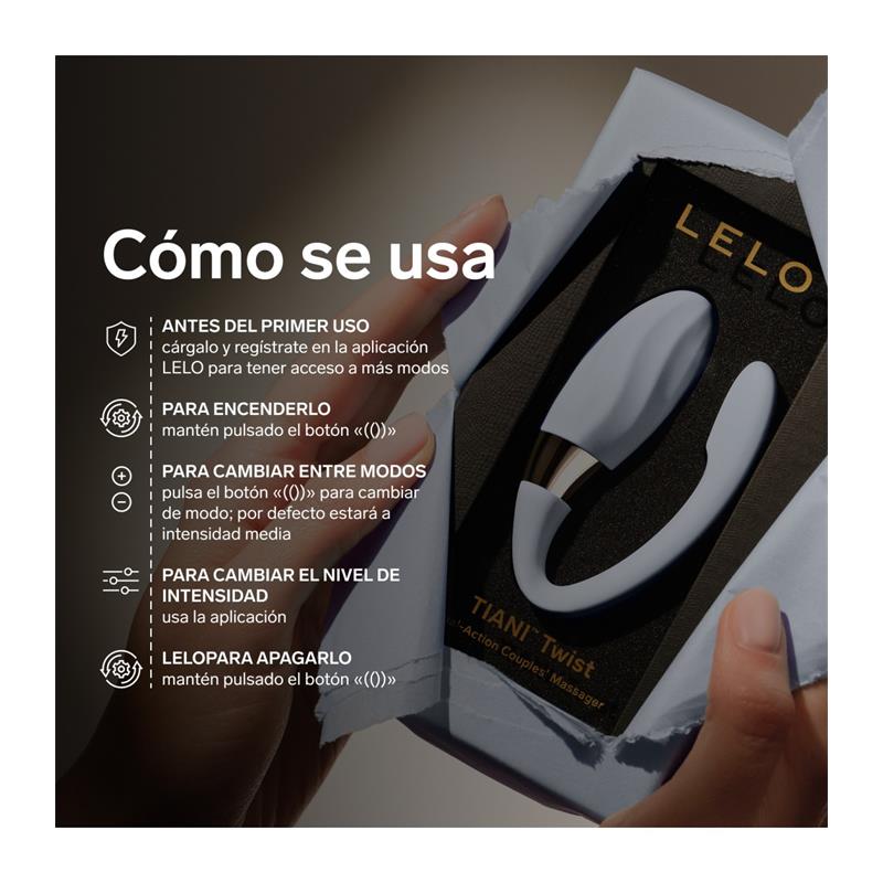 Juguete para Parejas Tiani Twist APP Lavanda