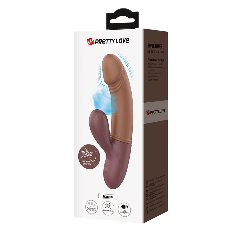 Kane Succionador de Clitoros con Vibracion USB