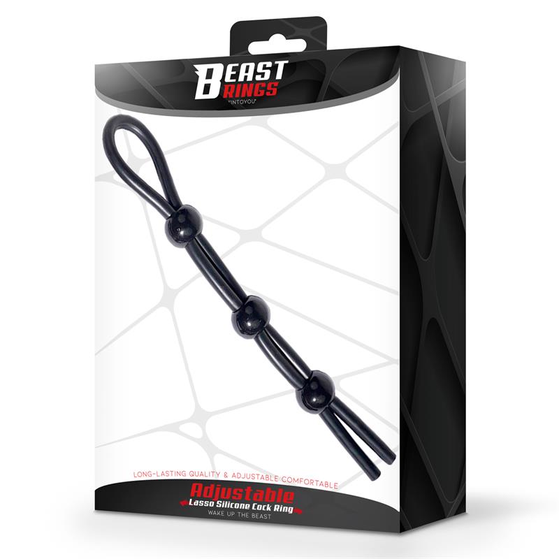 Lasso Anillo para el Pene Silicona Ajustable