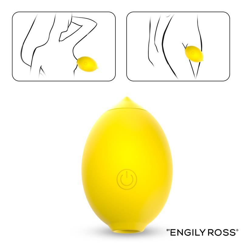 Lemon Estimulador de Clitoris con Succion