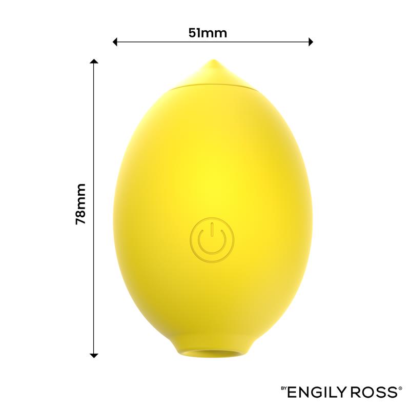Lemon Estimulador de Clitoris con Succion