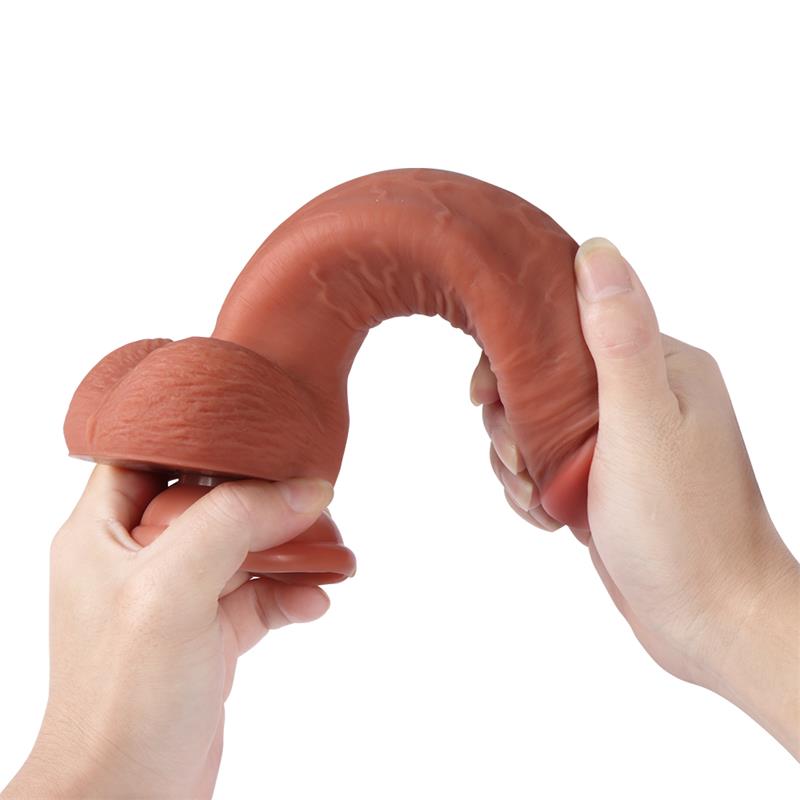 Leo Dildo Double Hardness Silicona DualLayer 944