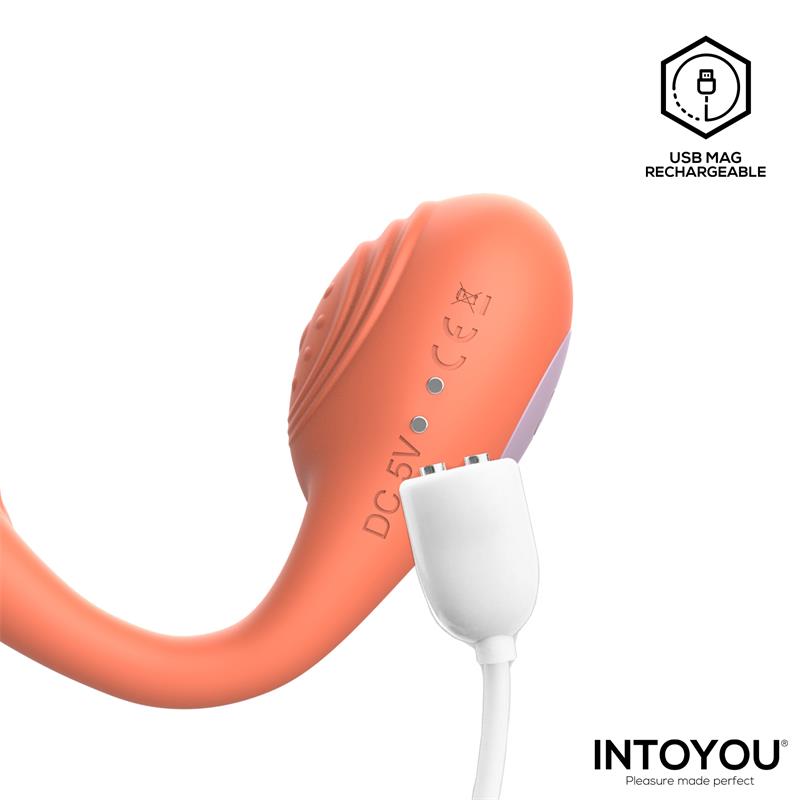 Lovit Vibrador de Pareja Flexible con Control Remote