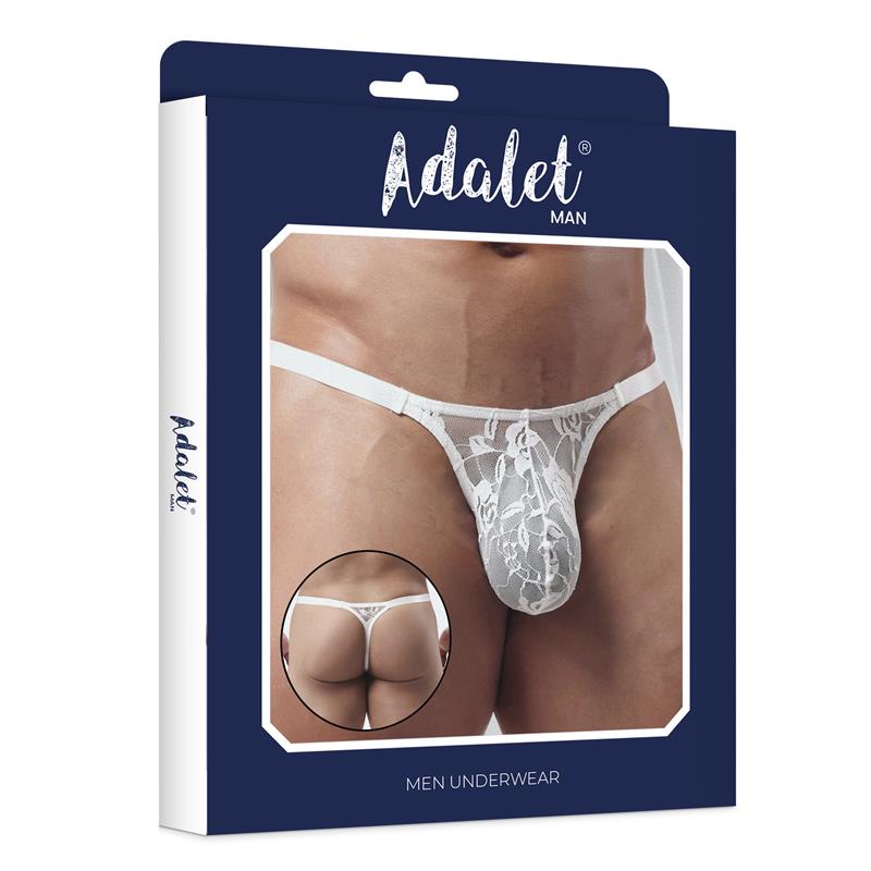 Luca Tanga de Encaje Blanco